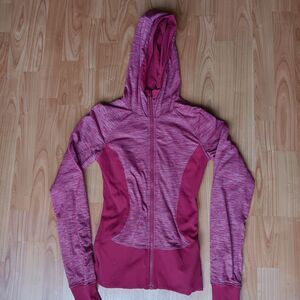 Lululemon Full Zip Red reversible Jacket 4 Outdoor Athletic Running Workout